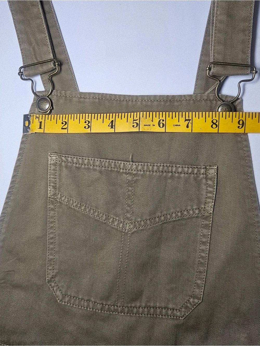 ZARA Z1975 Khaki Corduroy Overalls Women’s Size S 26 – Special Edition